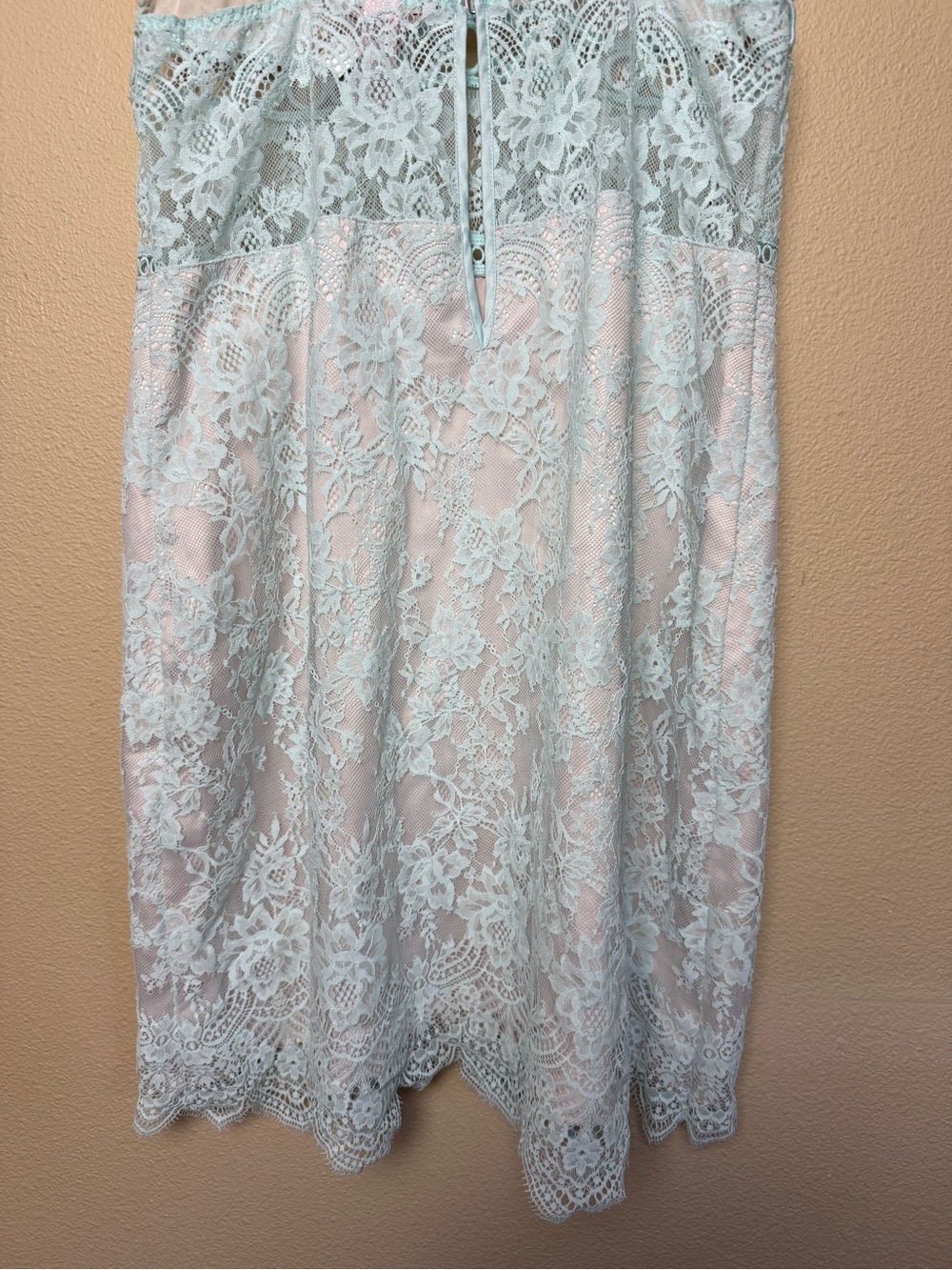 Victoria’s Secret Floral Lace Slip Dress Lingerie Size Large - Picture 7 of 8